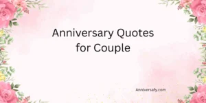 Anniversary Quotes for Couple