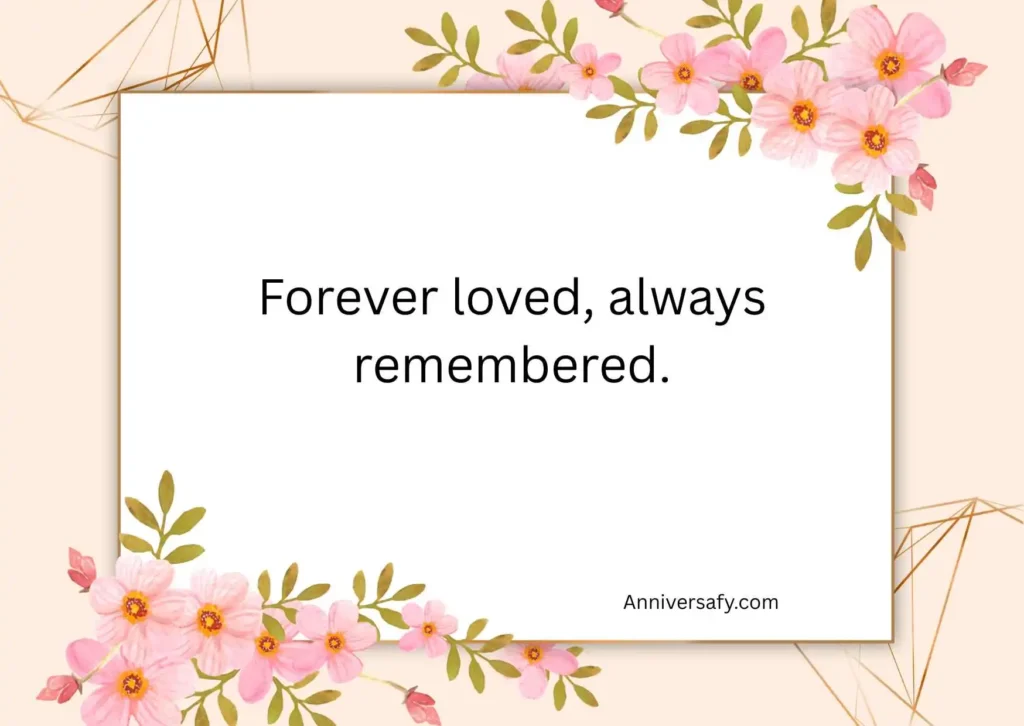 Short One Year Death Anniversary Quotes