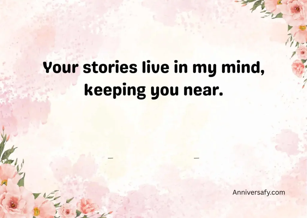 Cherishing Shared Memories