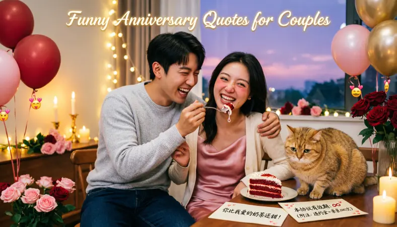 Funny Anniversary Quotes for Couples