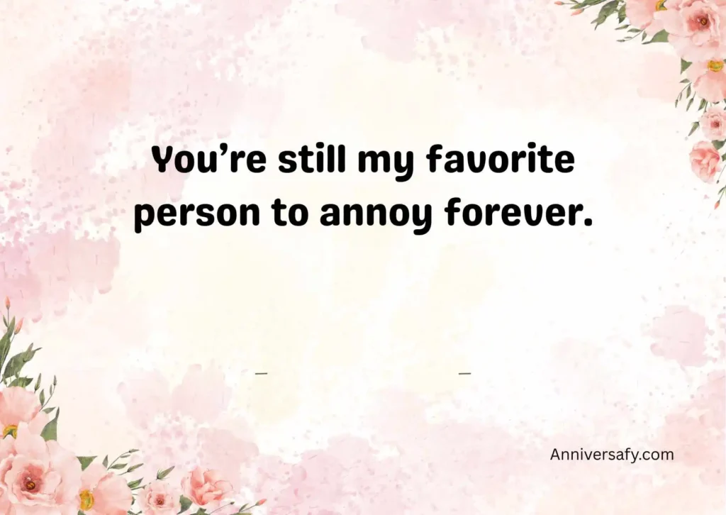 Funny Wedding Anniversary Quotes for Wife