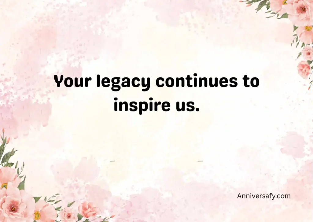 Short Remembrance Messages Death Anniversary