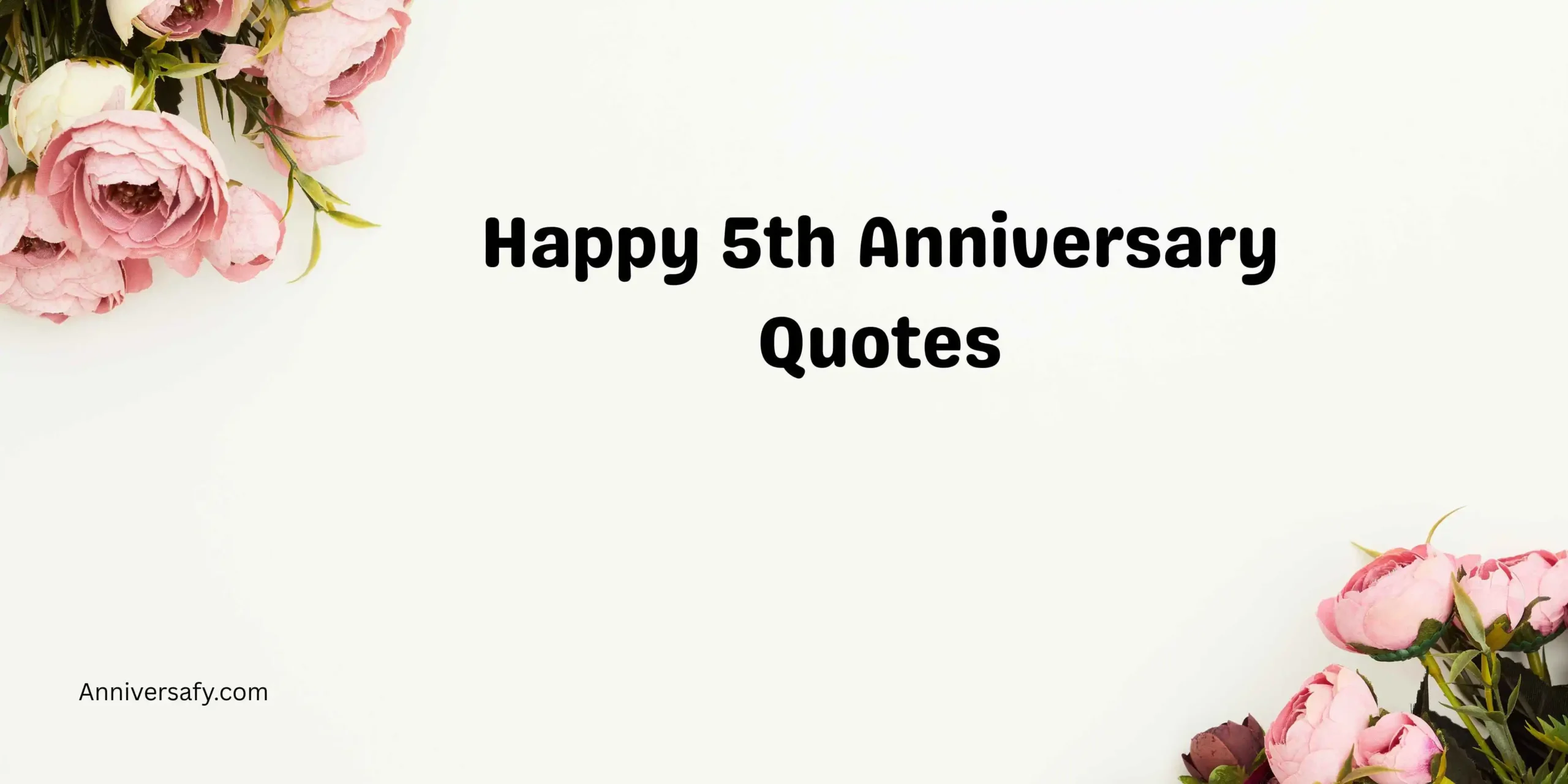 Happy 5th Anniversary Quotes