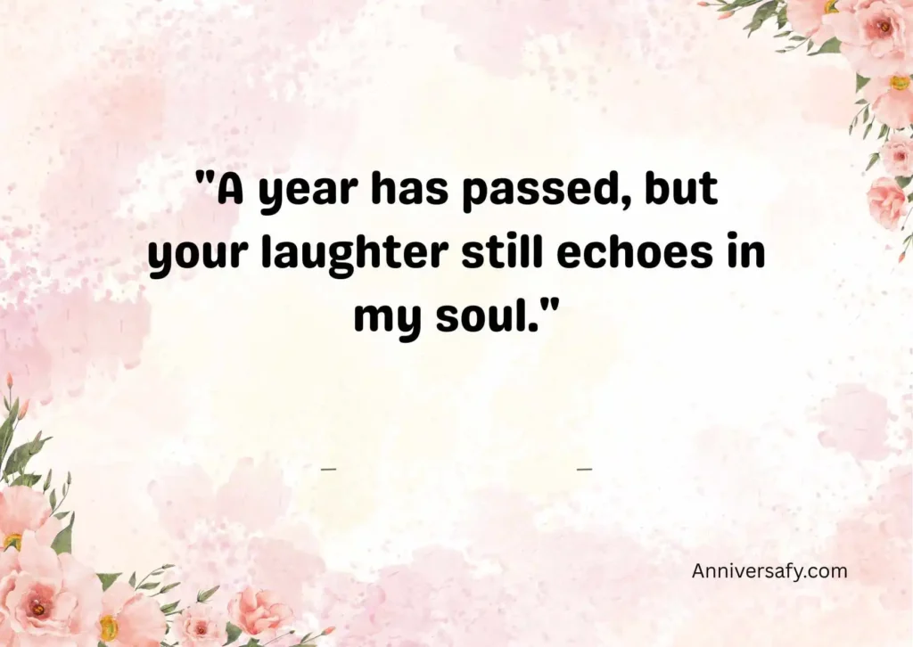 Heartfelt 1st Death Anniversary Quotes