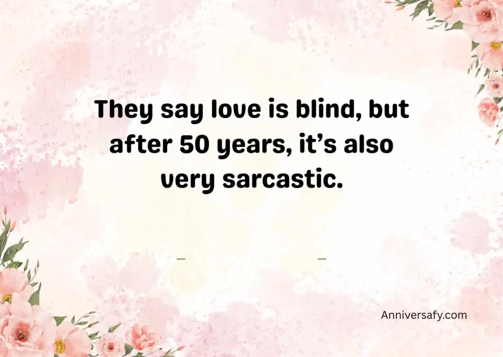 Witty Observations About Long-Term Marriage